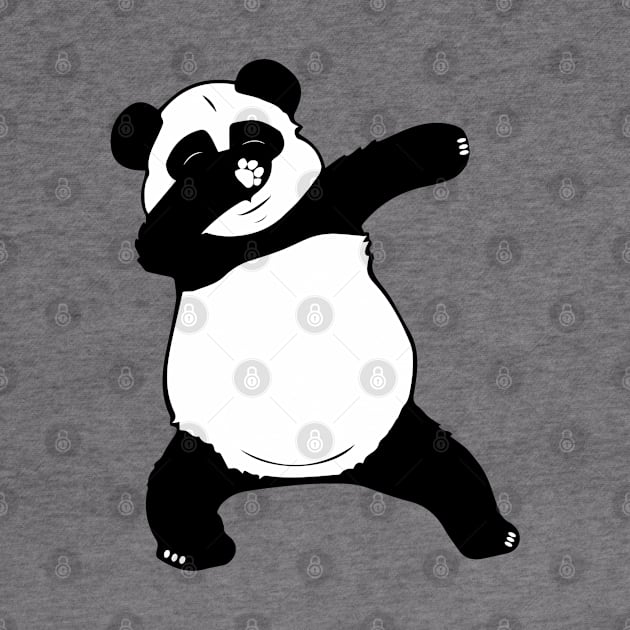 Fat Panda Dabbing Dance by alltheprints